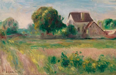 Huse i Essoyes, ca. 1890.