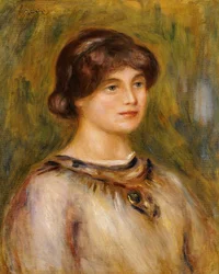 Portræt af Marie Lestinguez