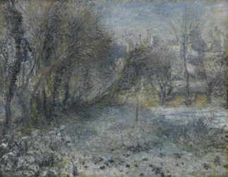 Snedækket Landskab, 1870-1875