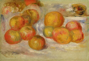 Stilleben med æbler, ca. 1898