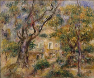 Gården ved Les Collettes, Cagnes, 1908-14