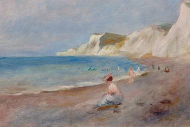 Varengeville Strand; La Plage de Varengeville, ca. 1880