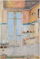 I badeværelset, ca. 1940