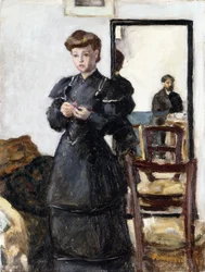 Interiør, ca. 1905 (olie på lærred)