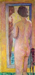 Nøgen foran et spejl, 1934