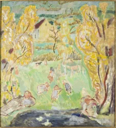 Forårsstudie, 1912.