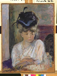 Den blå båndhat, 1912