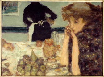 The Breakfast of Misia Portræt af Misia Sert, pianist og uhyggelig for mange kunstnere