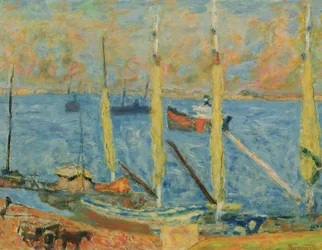 Havnen i St. Tropez, 1930