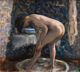 Kvinde med badekar