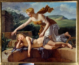Child and Fortune. Painting by Pierre Bouillondani