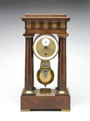 Decimalur, ca. 1798-1805 (fyr, messing og emalje)