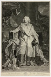 Portræt af Jacques Bénigne Bossuet, biskop af Meaux