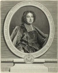 Portræt af Jacques Nicolas Colbert, ærkebiskop af Rouen