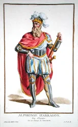Alfonso V (1396-1458) Konge af Aragon og Sicilien, fra 
