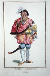 Kjole fra en schweizisk dommer fra 