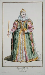 Elizabeth 1. (1530-1603) fra 