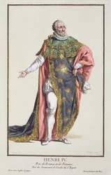 Henri IV (1553-1610) Konge af Frankrig, fra 