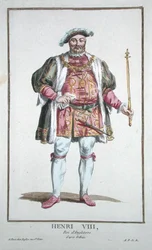 Henrik VIII (1491-1547) Konge af England (1509-47) fra 