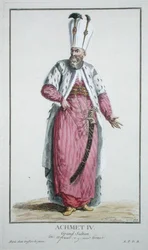 Sultan Achmet IV (r.1603-17) fra 