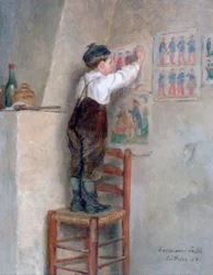 I klasseværelset, 1883