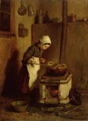 Den lille Husholderske, 1857