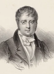 Portræt af komponisten Nicolò Isouard 1775-1818.
