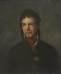 Portræt af admiralen og opdagelsesrejsende Ivan Krusenstern Adam Johann Ritter von Krusenstern 1770-184