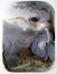The Fairy Willis - i "Mythological Women"", af Mery og Foelix, ill. af G. Staal, red. af Gouet