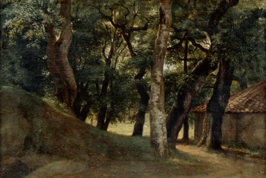 Skov af Villa Borghese, slutningen af det 18. tidlige 19. århundrede