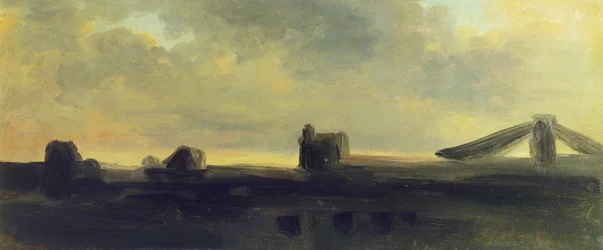 Himmel og tage, af Pierre Henri de Valenciennes (1750-1819), pap