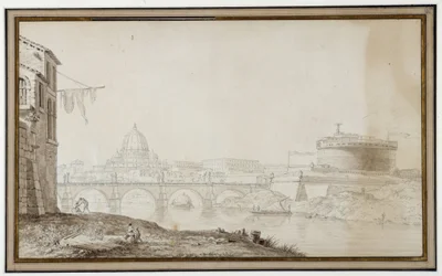 Udsigt over Chateau Saint Ange (Castel Sant