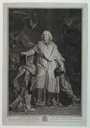Portræt af kardinal Jacques Benigne Bossuet (1627-1704)