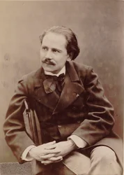Portræt af komponisten Jules Massenet 1842-1912, 1880.