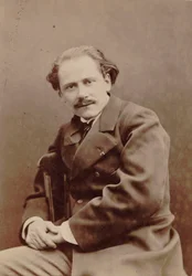 Portræt af komponisten Jules Massenet 1842-1912, 1880.