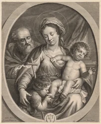 Hellige Familie og S. John.