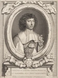 Portræt af Ludvig XIV, 1650-1702.