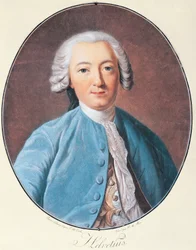 Portræt af Claude Adrien Helvetius