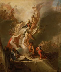 Horatio Nelsons (1758-1805) apoteose, ca. 1805-18 (olie på lærred)