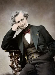 Portræt af Hector Berlioz (1803-69) af Pierre Pepetit (1832-1909)