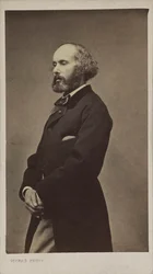 Portræt af komponisten Félicien David 1810-1876, 1876.