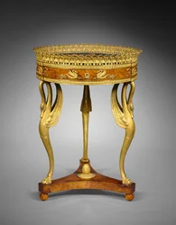 Blomsterstand (Jardinière), ca. 1800 (træ med beslag af forgyldt bronze)