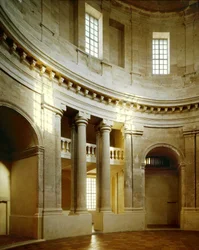Church of La Vieille Charite, klosteret i Marseille, Frankrig. Barok arkitektur, af Pierre Puget