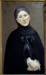 Portrait of Princess Marie Cantacuzene, Woman of the Artist "Painting by Pierre Puvis de Chavannesdani