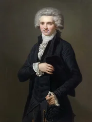 Portræt af Maximilien de Robespierre 1758-1794