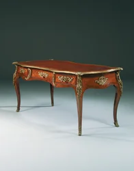 Louis XV fladt skrivebord