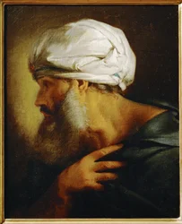 Mand med turban (maleri på lærred)