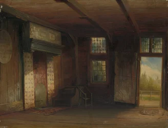 Interiør af Tsar Peter House i Zaandam