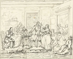 Scenescene fra Jacob Simonsz de Rijk