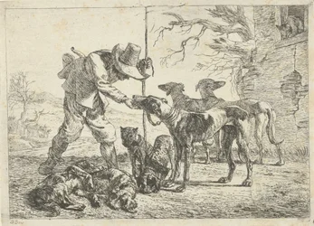 Jæger med syv hunde Forskellige dyr (serietitel)